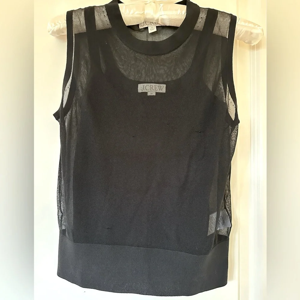 NWT - J.Crew Gauzy Sweater & Skirt Set in BLACK - over 75% off! - Picture 11 of 16